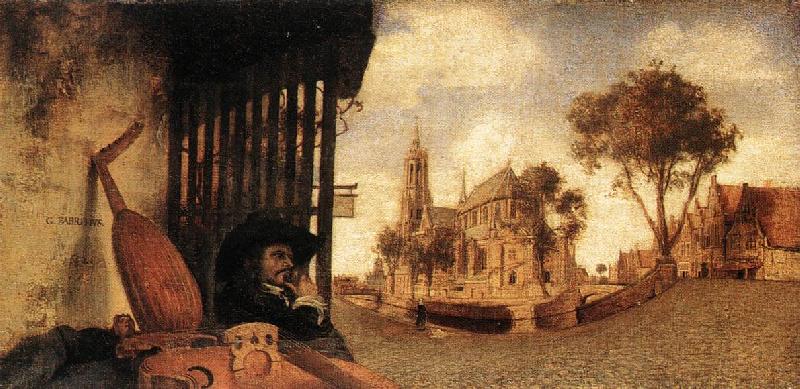 FABRITIUS, Carel View of the City of Delft dfg